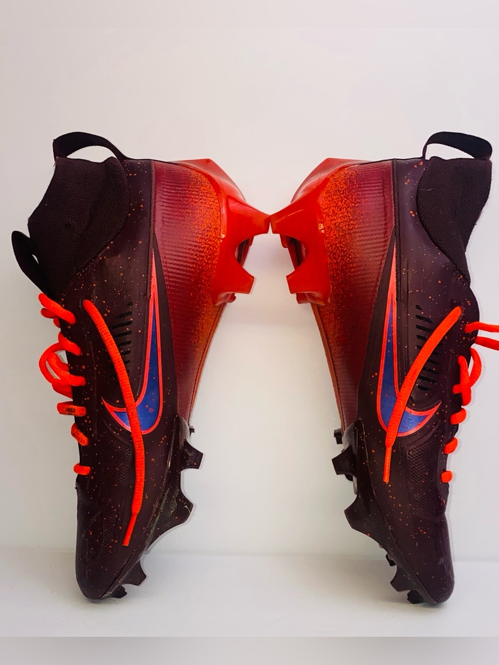 Nike Black and Blue Sneaker (US 10) with Subtle Red Accent